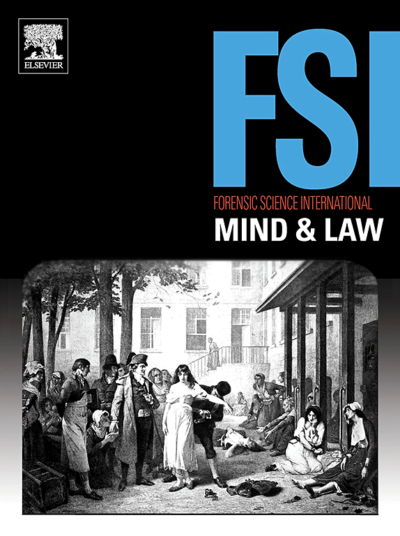 Go to journal home page - Forensic Science International: Mind and Law